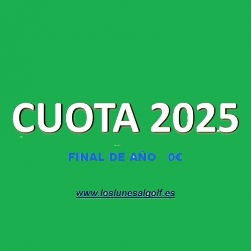 Cuota 2025 (Final de Año)