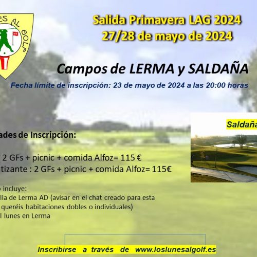 Salida Primavera LAG 2024