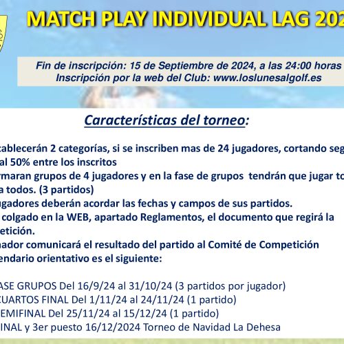 Campeonato Match Play Individual