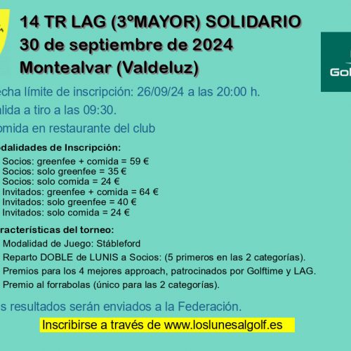 14 TR LAG (3ºMAYOR) SOLIDARIO