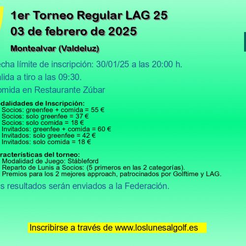 1er Torneo Regular LAG 25