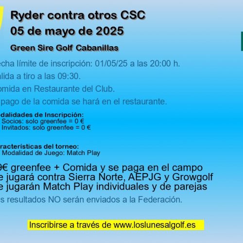 Ryder contra otros CSC
