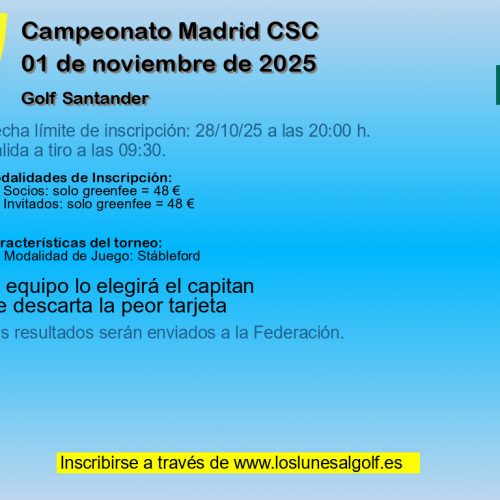 Campeonato Madrid CSC