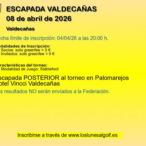 ESCAPADA VALDECAÑAS