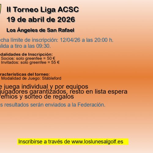 II Torneo Liga ACSC