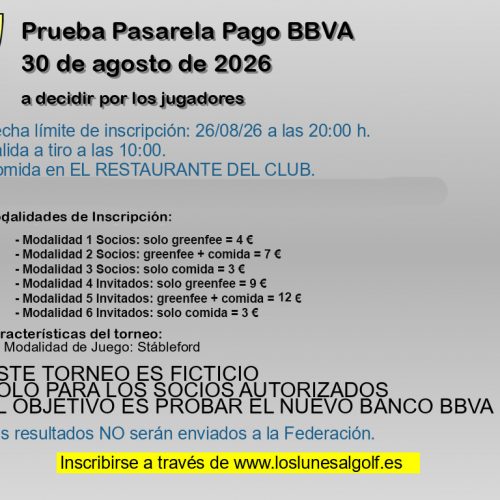 Prueba Pasarela Pago BBVA