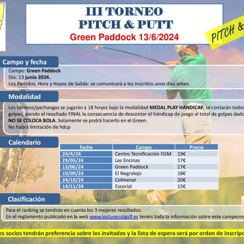 III Torneo P&P