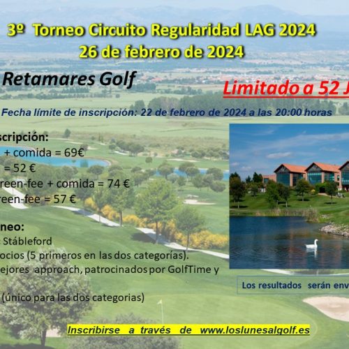 3º Torneo Regularidad LAG 2024