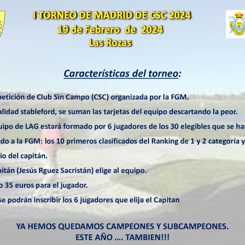 I torneo Liga CSC